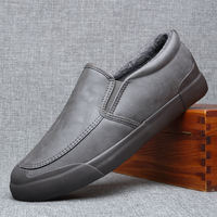 New men's shoes for Spring and autumn 2026: Soft-soled leather shoes, men's one-foot business casual shoes, men's work shoes, large sizes thumbnail 7