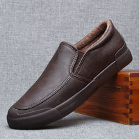 New men's shoes for Spring and autumn 2026: Soft-soled leather shoes, men's one-foot business casual shoes, men's work shoes, large sizes thumbnail 8