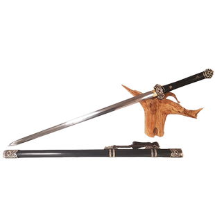 盛世唐剑 手工花纹钢八面古风武术宝剑道具唐横刀剑冷兵器未开刃