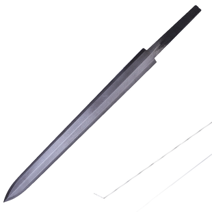 大师高端纹路定制 大马士纹旋焊纹羽毛纹私人订制 刀剑收藏未开刃