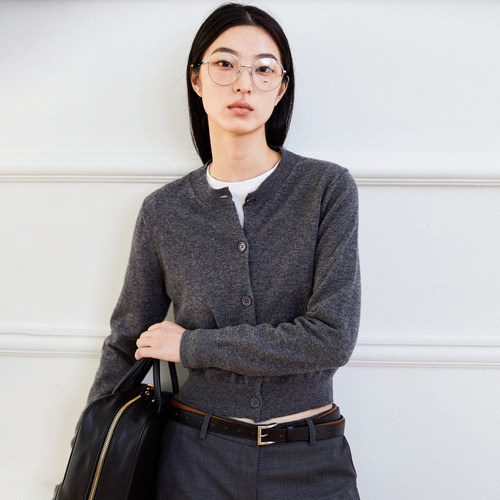 羊毛针织开衫MHVARCHIVE