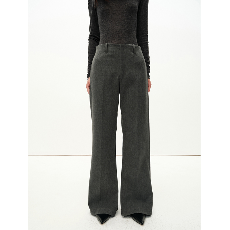 MHV ARCHIVE M18定番系列 休闲无腰微喇女士西裤