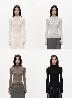 MHV ARCHIVE 德国扬子160S 澳洲美丽奴羊毛岛精 18针半高领打底