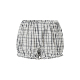 MHV 泡泡纱褶皱白兰格纹女士花苞短裤 ARCHIVE 新款
