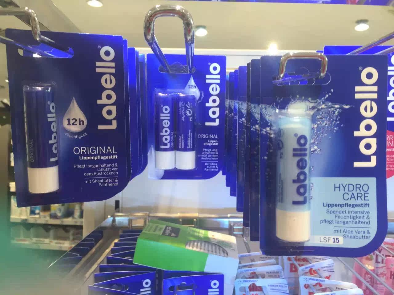 直邮labello蓝色经典original12小时滋润保湿干爽补水2支装|ruв категории туалетные чище/санитарно - гигиенических салфеток/бумага/Ароматерапия, шампунь/человек чистой, чистое лицо/уход, бальзам для губ - от Buy2taobao.com для оказания профессиональной услуги покупки агента Taobao