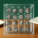 古希腊钱币收纳盒摆件 古典风硬币套组收藏创意礼品桌面摆件