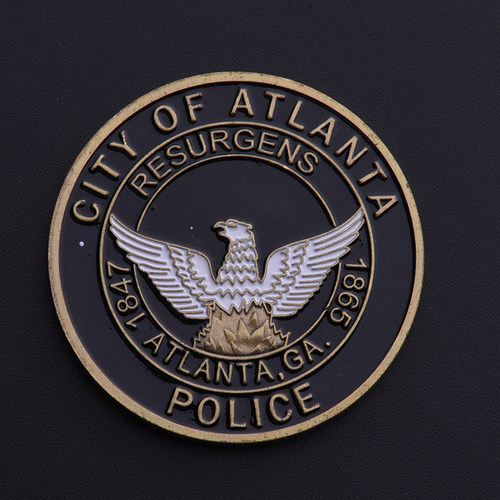 亚特兰大勋章纪念章订制金属团队