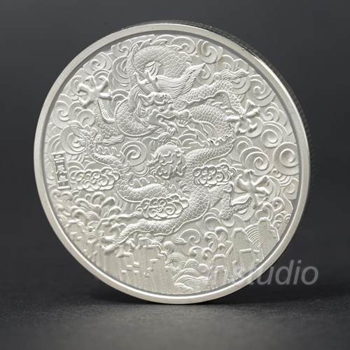 十二生肖龙纪念章千禧收藏品龙年