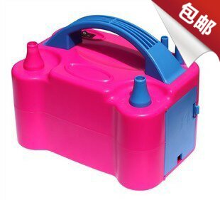 双孔充气泵气球充气机高效气筒电动充气泵圆气球自动打气筒