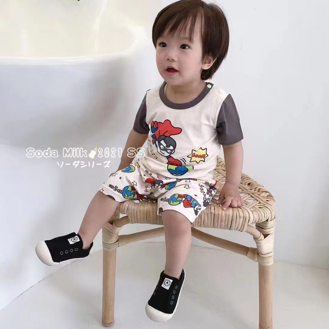 婴儿连体衣外出服分体棉