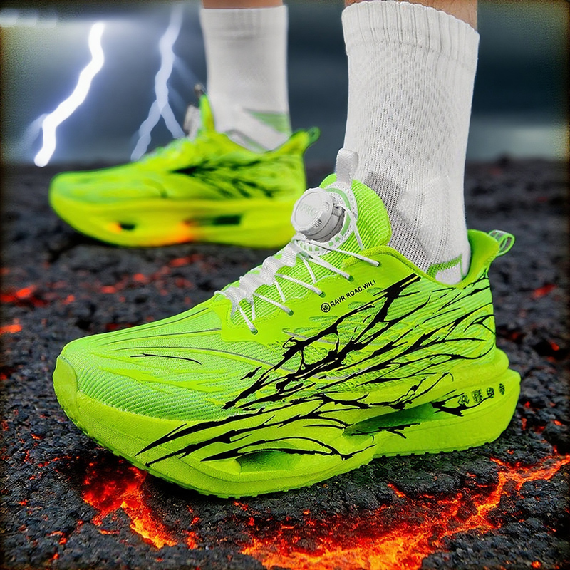 赤兔9PRO夜光碳板学生旋钮跑鞋