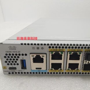 C8300-1N1S-6T 思科 路由器 6口 企业级网络设备/修或换