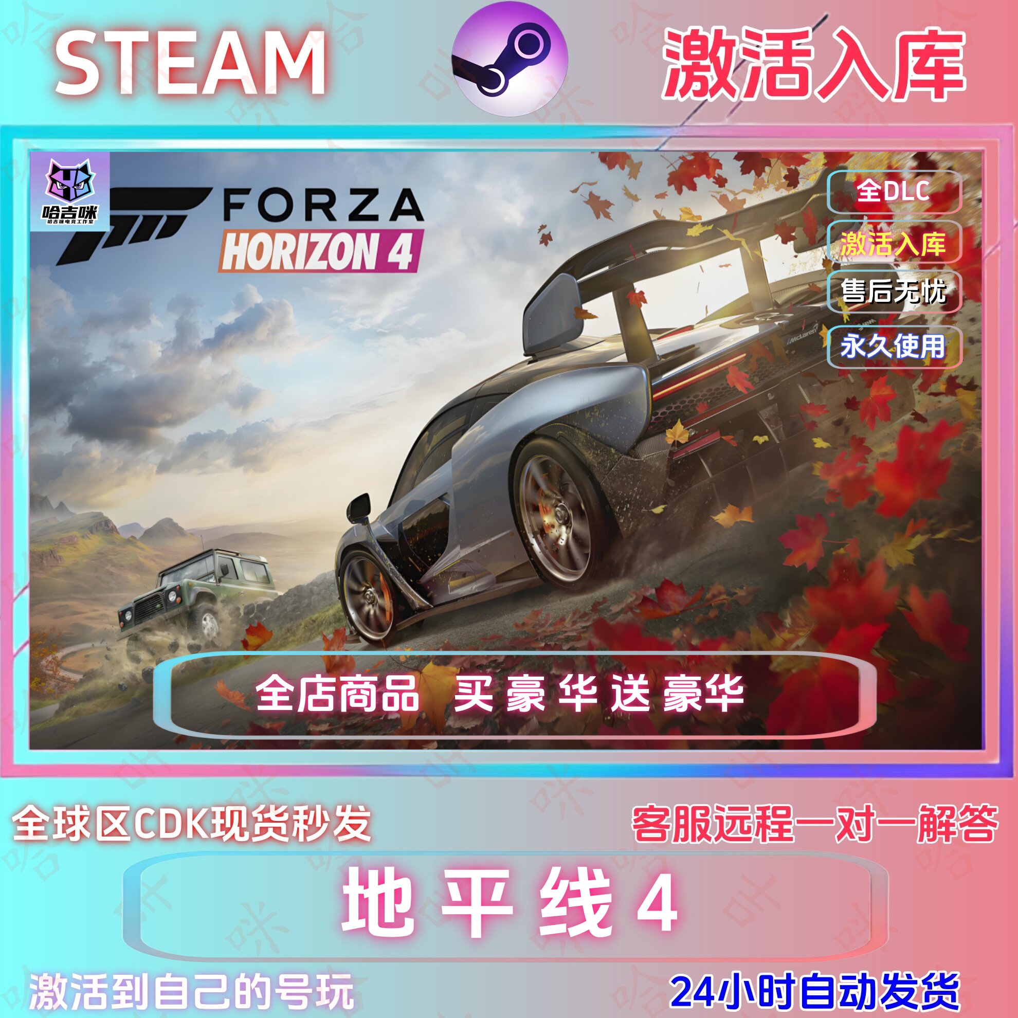 steam游戏极限竞速地平线4激活码