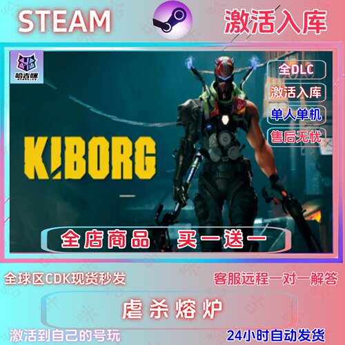 SteamKIBORG虐杀熔炉全DLC激活码