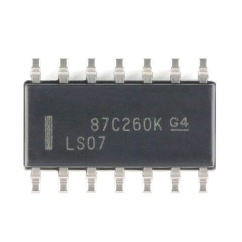 全新原装SN74LS07DR SOP-14集电极开路高电压输出十六进制缓冲器