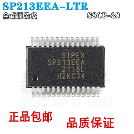SP213EEA-LTR 封装SSOP-28 RS-232接口驱动芯片 SP213EEA全新原装