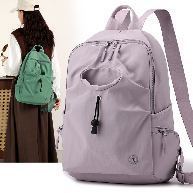 超轻便防水尼龙布双肩包女士休闲百搭户外登山旅行大容量旅游背包,箱包皮具/热销女包/男包,双肩背包,淘宝优惠券,粉丝福利购,淘宝优惠卷