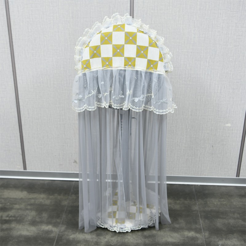 电风扇两件套塔扇简约蕾丝防尘罩