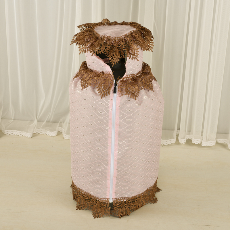 煤气罐罩蕾丝粉色全包保护套定做液化气罐加棉水瓶韩式防尘罩定制