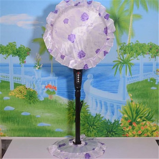 新品防尘罩子圆形简约现代布艺风扇罩全包落地电风扇套子定做包邮