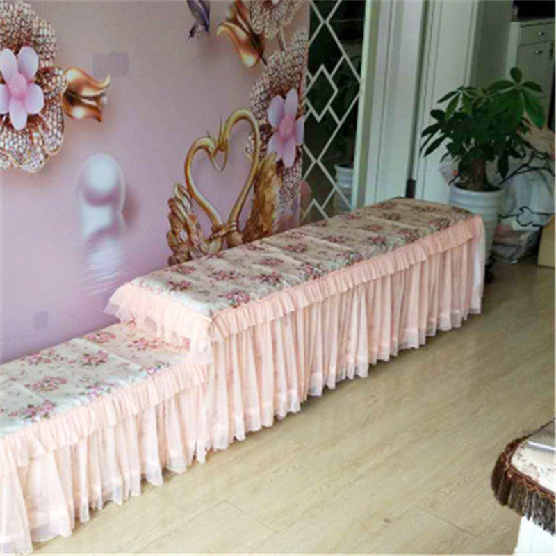 正品电视柜茶几桌布蕾丝布艺田园韩式现代家用客厅防尘罩盖巾定制