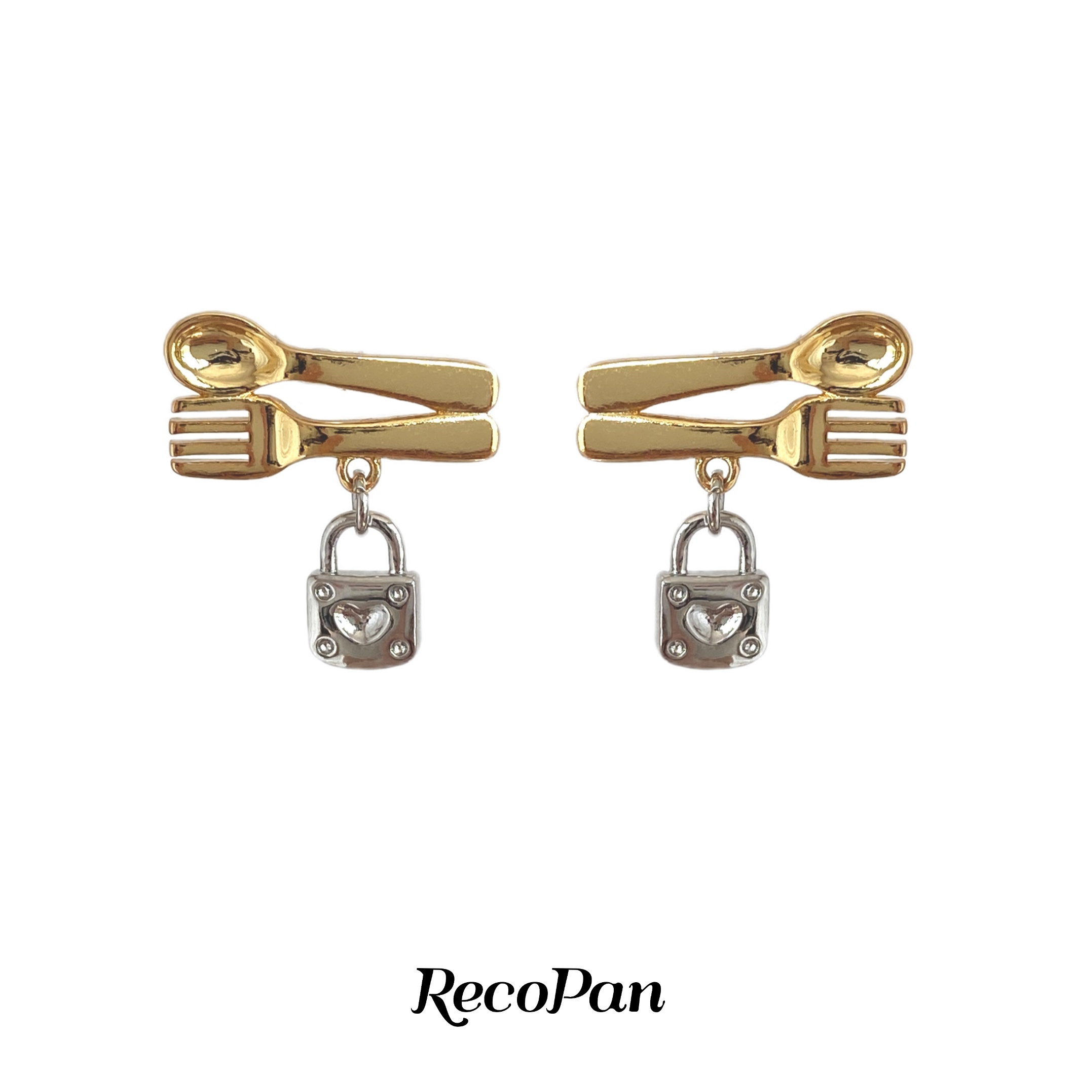 明星同款个性小众耳环镀18k原创