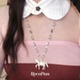 RecoPan以梦为马 原创梦幻设计感节日礼物新年珍珠星星锁骨项链女