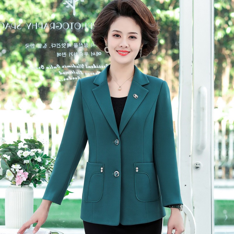 外套中年女士洋气短款小西服