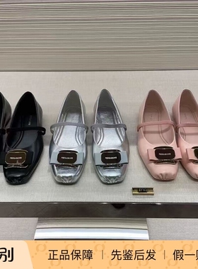 祺掌柜韩国免税店菲拉格慕新版Vara芭蕾舞平底鞋三颜色轻便时尚