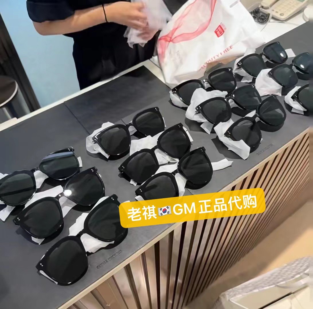祺掌柜韩国免税店GM墨镜太阳镜各种人气款代购包邮