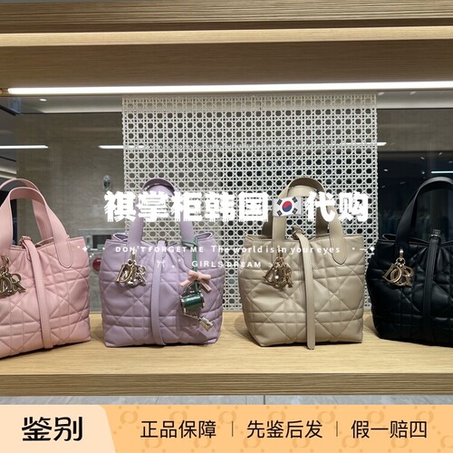 祺掌柜韩国Dior迪奥Tourjours土著小号竖版胭脂粉m413单肩斜挎