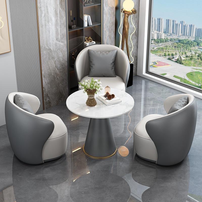 商用高端全皮茶几组合限时折扣！