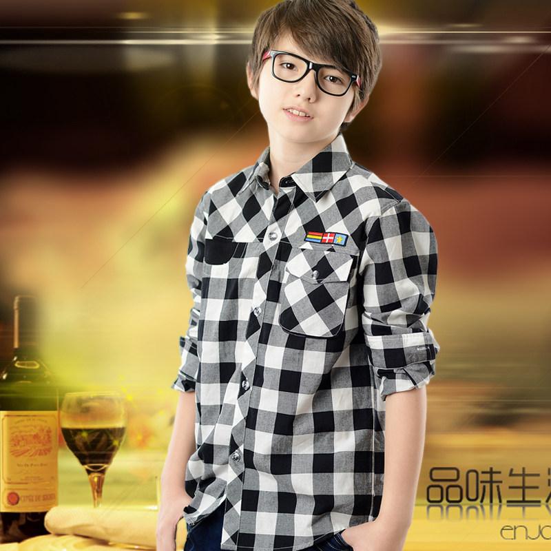 Chemise garcon à manche longue - Ref 2074006 Image 4