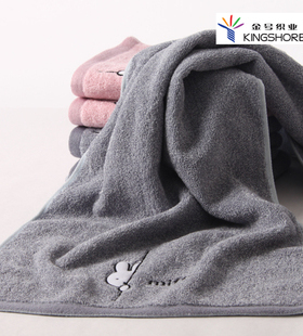 专柜正品 金号毛巾 米菲兔 纯棉花线细纱 情侣 柔软 亲肤MF1039H