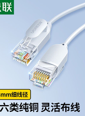 绿联超六类网线细线 45486 45485 45484 45483 45482 45481 45480