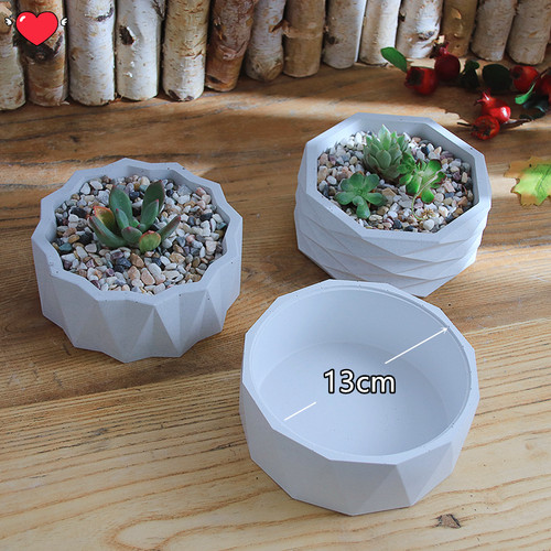 多款大圆收纳盒花盆模具