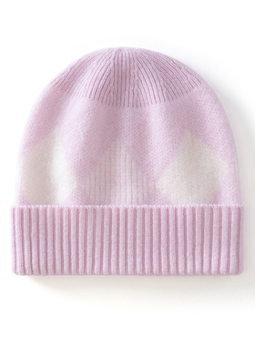 PS421秋冬儿童男女同款羊绒针织保暖帽为你解锁甜美与温暖的造型