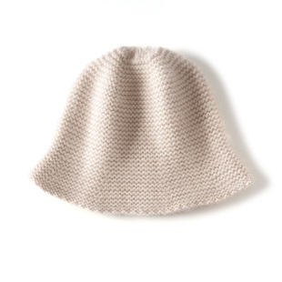 MJ1014秋冬女士羊绒针织保暖渔夫帽,简约版型尽显温柔与百搭风格