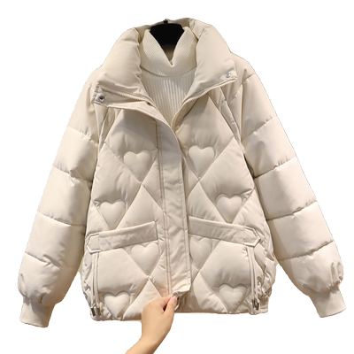 冬季羽绒棉棉衣女保暖棉服外套