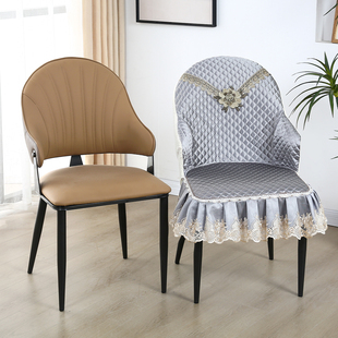 怀抱新款餐椅套弧形椅子套罩靠背一体凳子坐垫全包四季通用桌椅套
