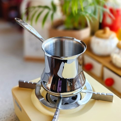 304不锈钢奶锅迷你500ml高颜值