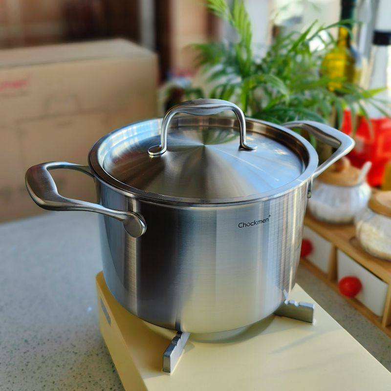 304不锈钢汤锅加高加厚高颜值