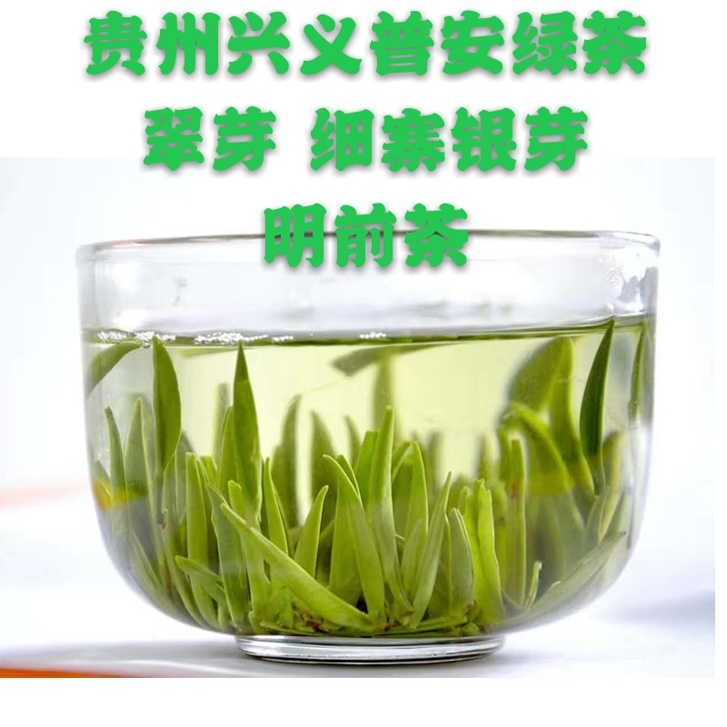 2020年 贵州兴义普安 绿茶 细寨银芽 翠芽 新茶春茶明前茶 100g