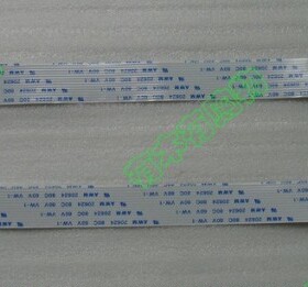 AWM 20624 20798 80C 60V 软排线 10P 1.0间距 连接线异面220MM长