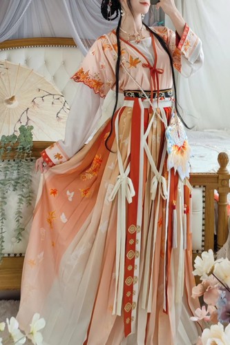 拾芳2022秋季棉汉服唐褙子