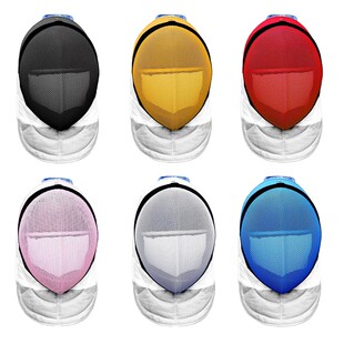 CFA900N花剑护面1800N比赛新规花剑面罩彩色花剑护面击剑头盔