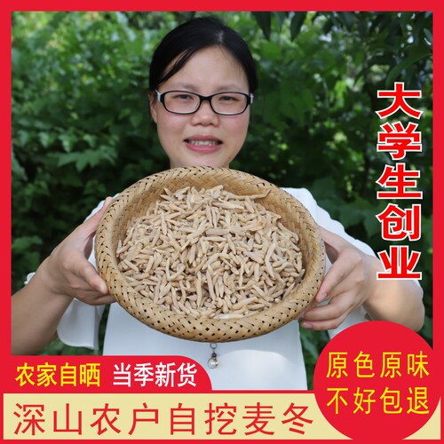 深山麦冬干农家晒麦门冬寸冬麦东
