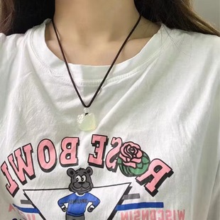 hellokitty项链女生可爱少女凯蒂猫锁骨链吊坠朋友礼物气质百搭款