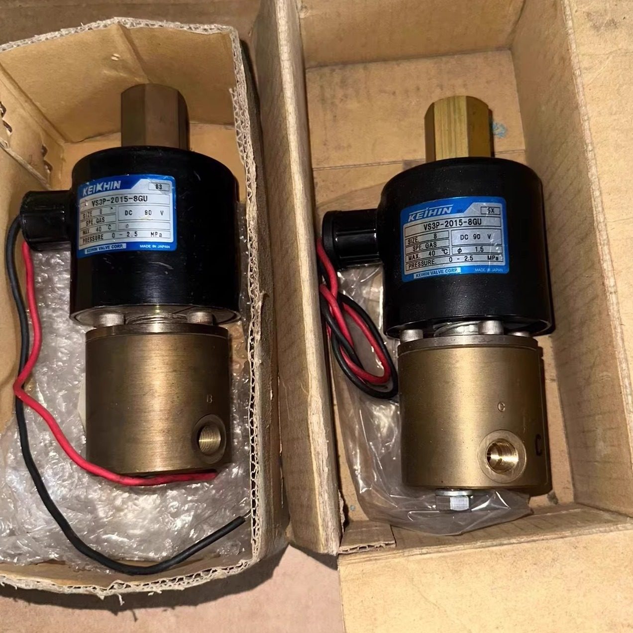 VS3P-2015-8GU KEIHIN 电磁阀