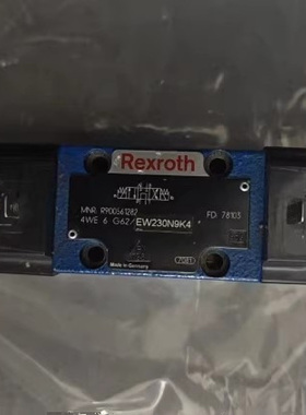 4WE 6 G62/EW230N9K4 R900561282 Rexroth力士乐 电磁阀